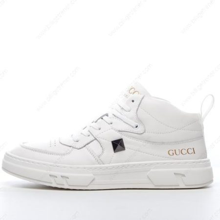 Billige Sko Gucci Screener GG High ‘Hvit’
