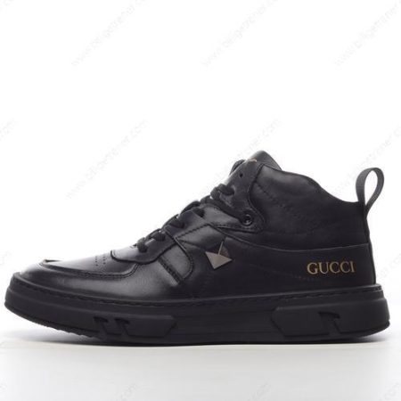 Billige Sko Gucci Screener GG High ‘Svart’