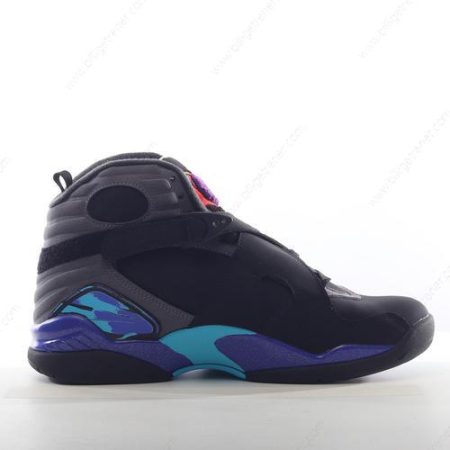 Billige Sko Nike Air Jordan 8 Retro ‘Svart Blå’ 305368-025