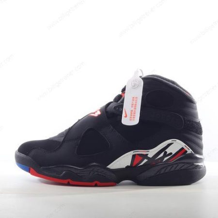 Billige Sko Nike Air Jordan 8 Retro ‘Svart Rød Hvit’ 305368