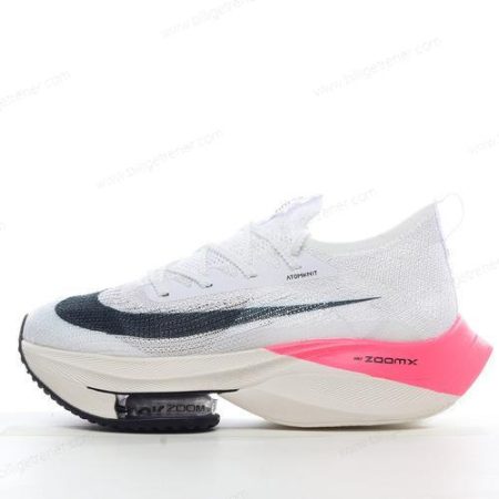 Billige Sko Nike Air Zoom AlphaFly Next ‘Hvit Svart Rosa’ DD8877-100