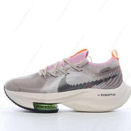 Billige Sko Nike Air Zoom AlphaFly Next ‘Rosa Lys Krem Svart’ DB0129-001