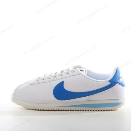 Billige Sko Nike Cortez ‘Hvit Blå’ DN1791-102