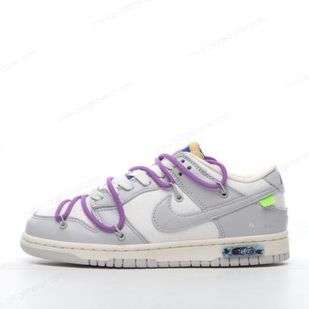 Billige Sko Nike Dunk Low x Off-White ‘Grå Hvit’ DM1602-107