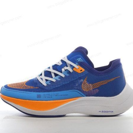 Billige Sko Nike ZoomX VaporFly NEXT% 2 ‘Blå Oransje Hvit’ FD0713-400
