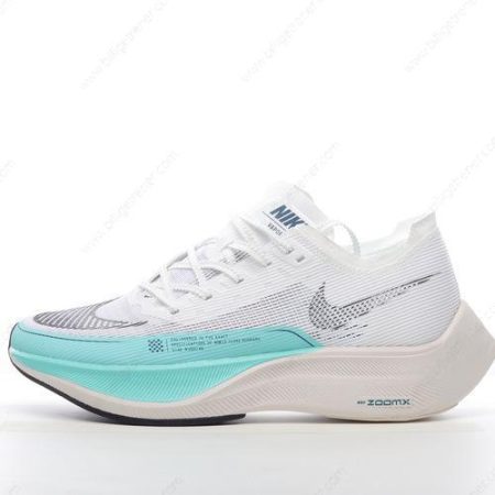 Billige Sko Nike ZoomX VaporFly NEXT% 2 ‘Hvit Grønn’ CU4123-101